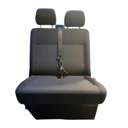 VW T6.1 FOTEL PRZÓD PRZEDNI DWÓJKA GRZANA